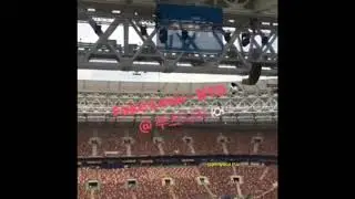 EXO - POWER & BTS - FAKE LOVE Played on FIFA WORLD CUP FINAL 2018