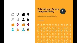 Tutorial Icon Design Dengan Affinity Pt.2 | Penjelasan Dasar dan Pembuatan Icon Outline