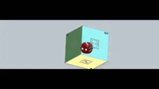 Object views projected onto the Reference planes