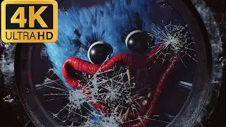 POPPY PLAYTIME CHAPTER 5 INTRO! HUGGY CHASE 4K MAX GRAPHICS