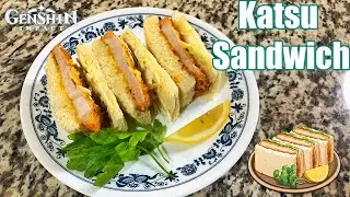 Genshin Goodies: Katsu Sandwich from Genshin Impact | ALEX MAKES