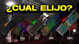 ¿Qué TAMAÑO elegir para tu TECLADO GAMER? (100%, 80%, 75%, 65%, 60%)