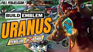 The strongest and sickest Uranus build and emblem 2024 ||  how to play uranus 》MLBB/MOBILE LEGENDS