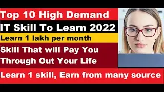 Top 10 Technologies to Learn in 2022 | Top 10 IT Jobs 2022 | Trending Skills in IT Sector