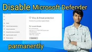 How To Disable Realtime Protection Permanently in Windows 11/10 Easy (2025) Hindi