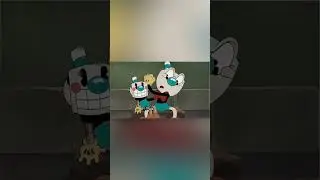 the dummy roasting mugman 😂  #thecupheadshow #cuphead #shorts