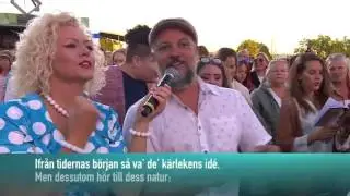 Dansbandsgänget i Allsång på Skansen