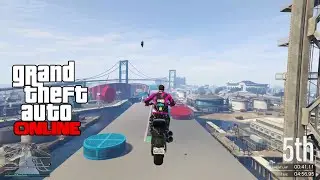 GTA online stunt race #GTAV