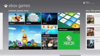 Xbox 360 Games app for Windows 8