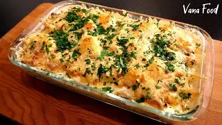 Простой УЖИН с курицей и овощами в духовке