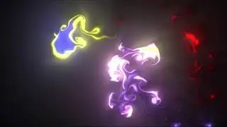 Colored fire | Video background | Footage | Green screen | №14