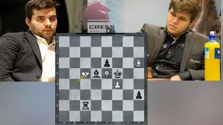 Magnus Calsen losses His Ideas in Endgames