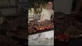 белая ночь в Турции, ужин в Side