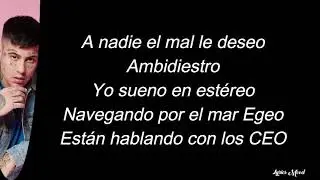 Mesita, Duki - CEO LETRA