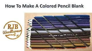 Simple to Make Colored Pencil Blank - You Can Do This!!!