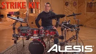 La batterie ALESIS STRIKE PRO KIT - mise en place & réglages (vidéo de la boite noire)
