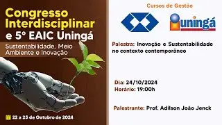Inovação e Sustentabilidade no contexto contemporâneo