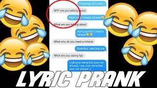 Pranking my friend with The Chainsmokers 'Dont Let Me Down' Lyrics (Mike Fox Inspired) GONE WRONG