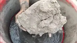 Asmr | Dusty huge chunks water 💦 crumbling satisfying asmr video by asasmr