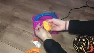 Inflating balloons and popping them