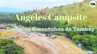 Camping Kwentuhan at Tambay | Relaxing Night sa Angeles Campsite | 4K | 