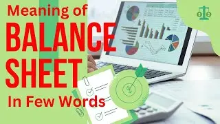 What is a Balance Sheet #balancesheet #accounting #bookkeeping #financialstatements