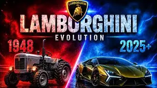 🔥 Lamborghini Evolution (1948–2026) | From Tractors to Hypercars 🚜➡️🏎️