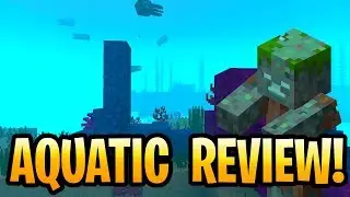 Minecraft Update Aquatic Final Impression & Review! Console PS-Vita, PS3, PS4, Xbox 360 & Wii U