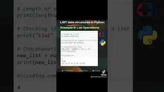 List in Python 