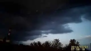 Три небольших смерча в Анапе
