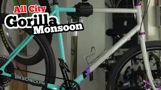 Bikecheck ng All City Gorilla Monsoon Custom build Gravel Bike!