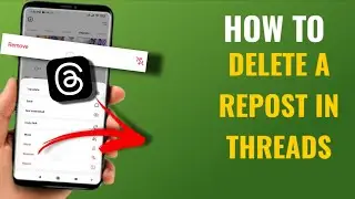 How to Delete a Repost in Threads | English
