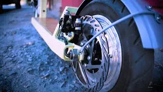 Touring Eleutro scooter DIY.