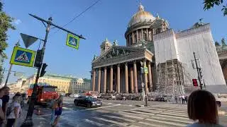 Поход к иторическим достопримечательностьям Санкт-Петербурга.