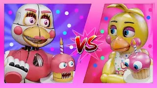 FNAF Animation - Toy Chica Roasts Funtime Chica