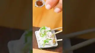 Which toppings do you like on your elote? 🌽🤔#elote #streetcorn #mexicanfood #miniature #tiny
