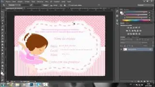 Tutorial #1 Como criar convite personalizado em casa.
