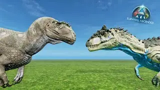 EOCARCHARIA VS ARK ASCENDED DINOSAURS | ARK: SURVIVAL ASCENDED