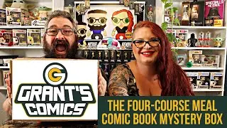 EPIC! Grant's Comics Four-Course Meal $97 Comic Book Mystery Box