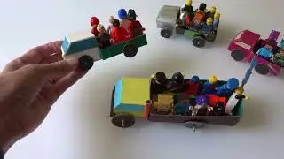 Грузовики из картона в коллекции 