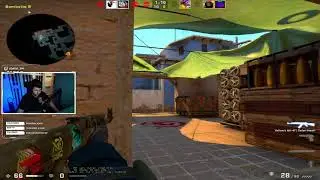 La hitbox de espaldas... | Faceit | Mirage