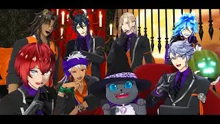 【MMDツイステ】グリムと7つの寮長たちのHappy Halloween