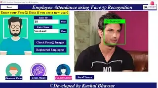 Face Recognition System Project in Python | Demo of Application |