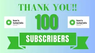 Thank You All for Growing the community 100 subscribers