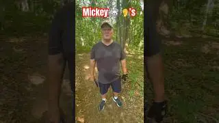 Fat Pop Sweats Mickey Mouse Ears 🤣 #disney #mickeymouse #hilarious