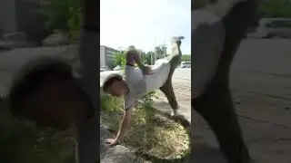 Палм спин, запрыг, колесо на одной руке, бедуинское сальто