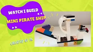 Mini Pirate Ship - view from a telescope
