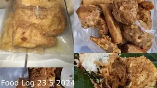 Food Log 23 5 2024.  [TVM]