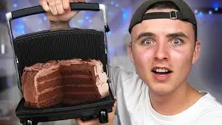 Baking a Cake in a Sandwich Press
