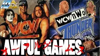 AWFUL GAMES: WCW Nitro and WCW/nWo Thunder (PlayStation)